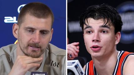 Nikola Jokić i Andrej Stojaković