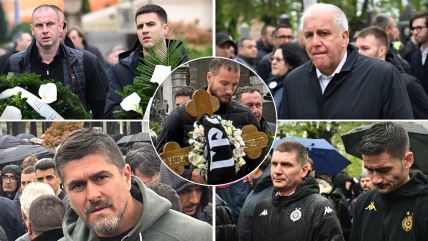 Sahrana Duška Vujoševića