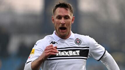 Sebastijan Polter u dresu Partizana.