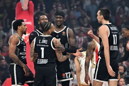 Pozdrav košarkaša Partizana