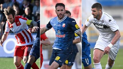 Aleksandar Katai, Aleksa Vukanović i Stefan Mitrović na utakmicama Zvezde, Vojvodine i Partizana