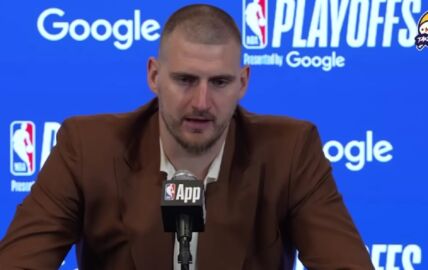 Nikola Jokić na konferenciji za medije