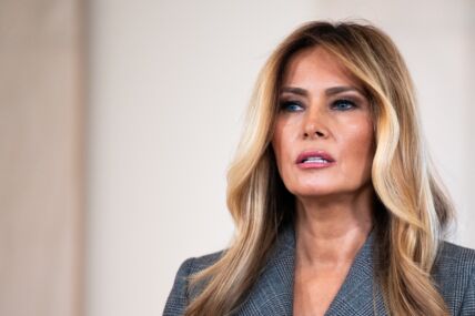 Melanija Tramp na konferenciji za novinare u Beloj kući
