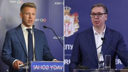 Peter Mađar, Aleksandar Vučić