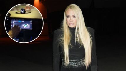 Milica Todorović u besnim kolima, društvo joj pravi partner