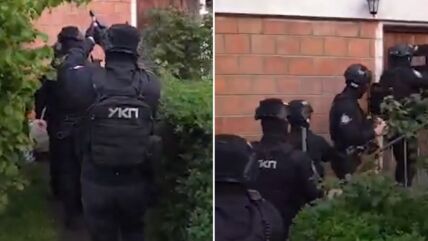 Hapšenje u Kragujevcu