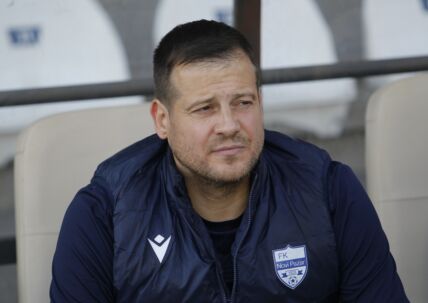 Nenad Lalatović, trener Novog Pazara.
