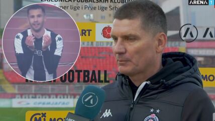 Srđan Blagojević o isključenju Vukašina Đurđevića na Vojvodina Partizan