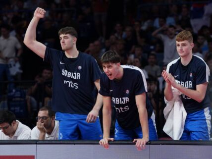 Stefan Marjanović, košarkaš Crvene zvezde i mladi reprezentativac Srbije.