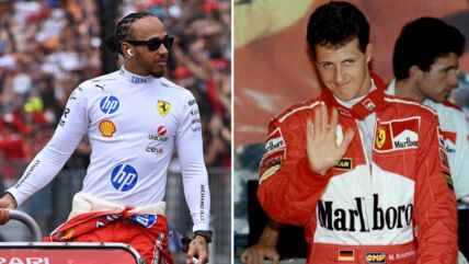 Luis Hamilton i Mihael Šumaher