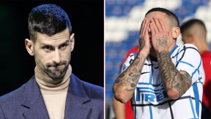 Novak Đoković i Stefano Sensi.