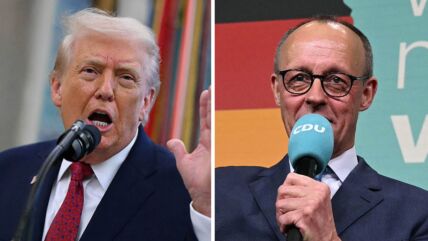 Donald Tramp i Fridrih Merc