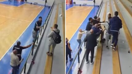 Nikola Kalinić tuča s navijačima na meču Zvezde i Zlatibora.
