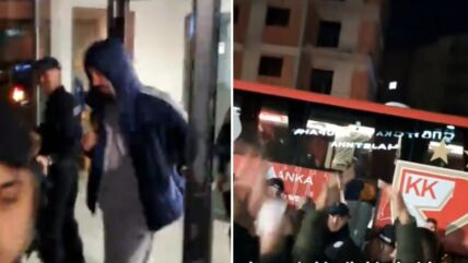 Nikola Kalinić odlazi sa utakmice na Zlatiboru