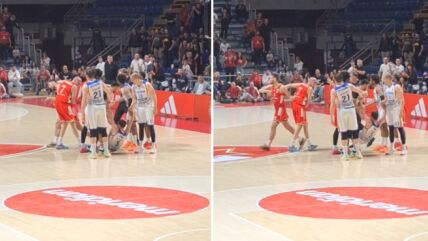Ognjen Dobrić i Matej Čibej u duelu na Zvezda Zlatibor