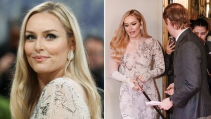 Lindzi Von na crvenom tepihu Met Gala