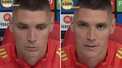 Nikola Milenković na konferenciji za novinare Notingem Foresta