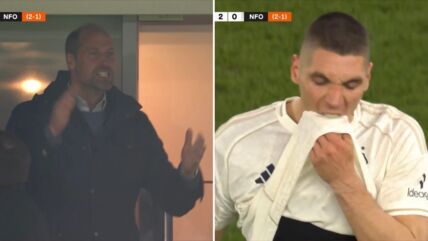 Princ Vilijam i Nikola Milenković
