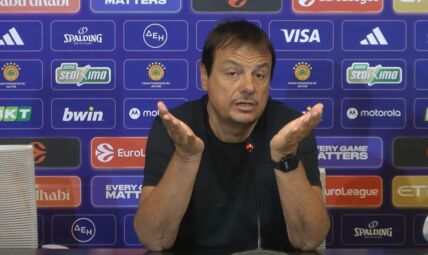 Ergin Ataman na konferenciji posle meča sa Valensijom