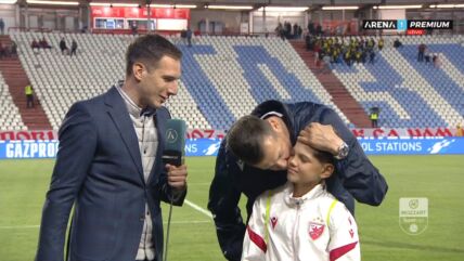 Nenad Lalatović sa sinom