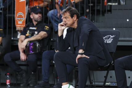Ergin Ataman trener Panatinaikosa na meču u Valensiji