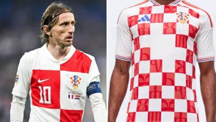 Luka Modrić i dres reprezentacije Hrvatske za Mundijal 2026