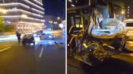teška nezgoda kod zgrade BIGZ-a