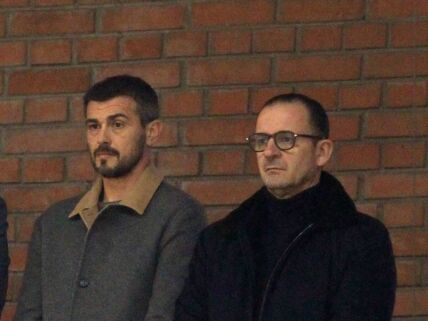 Čelnici FK Partizan Danko Lazović i Predrag Mijatović.