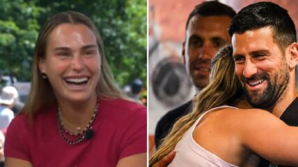 Arina Sabalenka i Novak Đoković