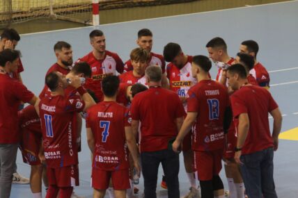 RK Vojvodina na meču protiv Partizana