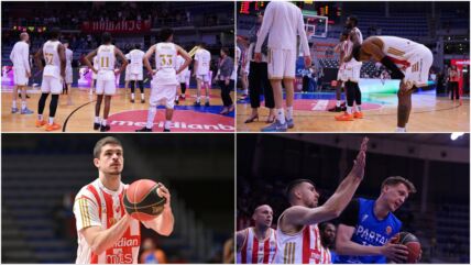 Košarkaši Crvene zvezde