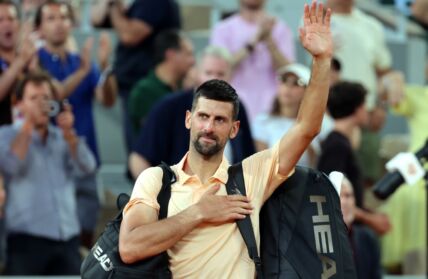 Novak Đoković na Rolan Garosu