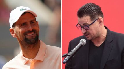 Novak Đoković i Vanja Grbić