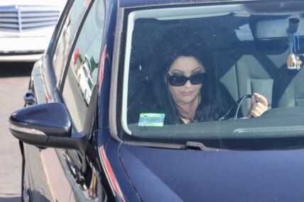Dragana Mirković i Goga Sekulić na aerodromu u Beogradu