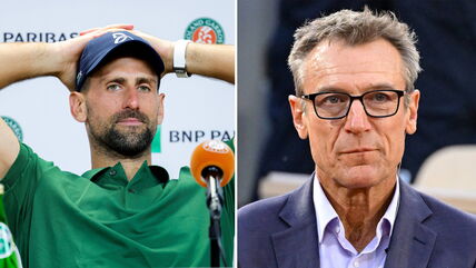 Mats Vilander i Novak Đoković.