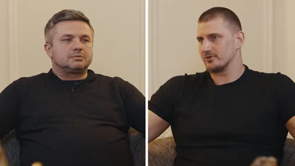 Edin Avdić i Nikola Jokić
