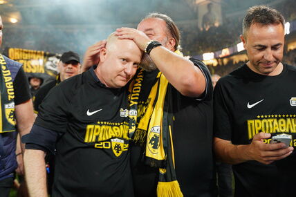 Marko Nikolić i vlasnik AEK-a.