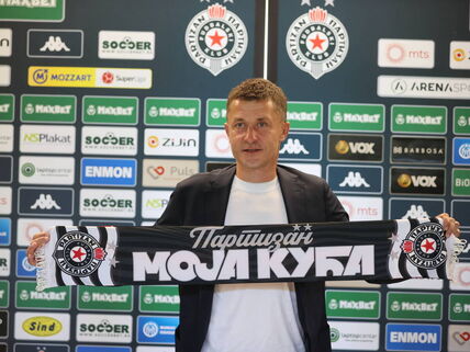 Novi trener FK Partizan, Saša Ilić.