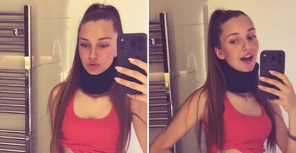Jovana Petrović sa kragnom