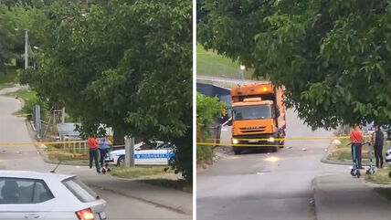 Eksplodirala bomba tokom pražnjenja kontejnera