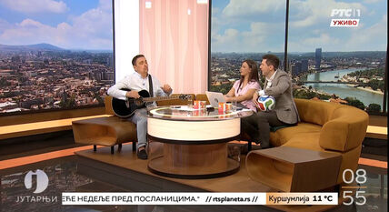 Dragan Kojić Keba napravio šou u Jutarnjen programu na RTS-u