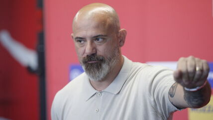 Dejan Stanković drži govor fudbalerima Crvene zvezde