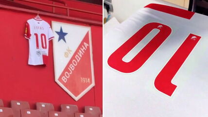 Dres Vojvodine desetka za Dejana Zukića