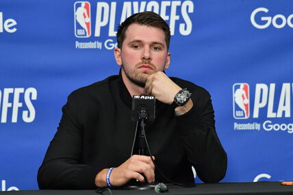 Luka Dončić na konferenciji za medije