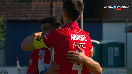 Mirko Ivanić i Abu Fani slave gol Zvezde u Austriji