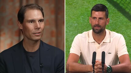 Rafael Nadal i Novak Đoković.
