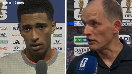Džud Belingem i Tomas Tuhel se svađaju.