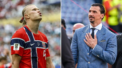 Erling Holand Zlatan Ibrahimović