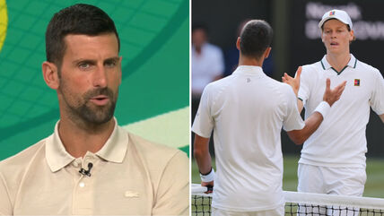 Novak Djokovic o porazu od Janika Sinera