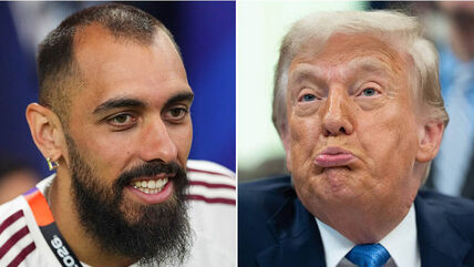 Donald Tramp i Borha Iglesijas